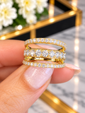 14K Yellow Gold 1.28 CT Diamond Fashion Ring