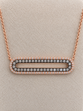Kate Collin 14K Rose Gold 0.70 CT Diamond Necklace