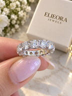 14 K Gold 6.75 CT Diamond Eternity Band