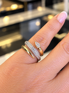 Colette Coll’n 14K Two-Tone Diamond Fashion Ring – 0.69 CTW