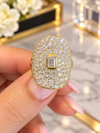 Bailey Collin 2.19 CT Diamond Statement Ring in 14K Yellow Gold