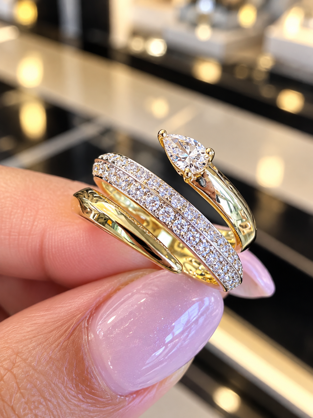 Colette Coll’n 14K Two-Tone Diamond Fashion Ring – 0.69 CTW
