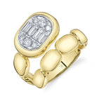 0.55CT DIAMOND BAGUETTE RING