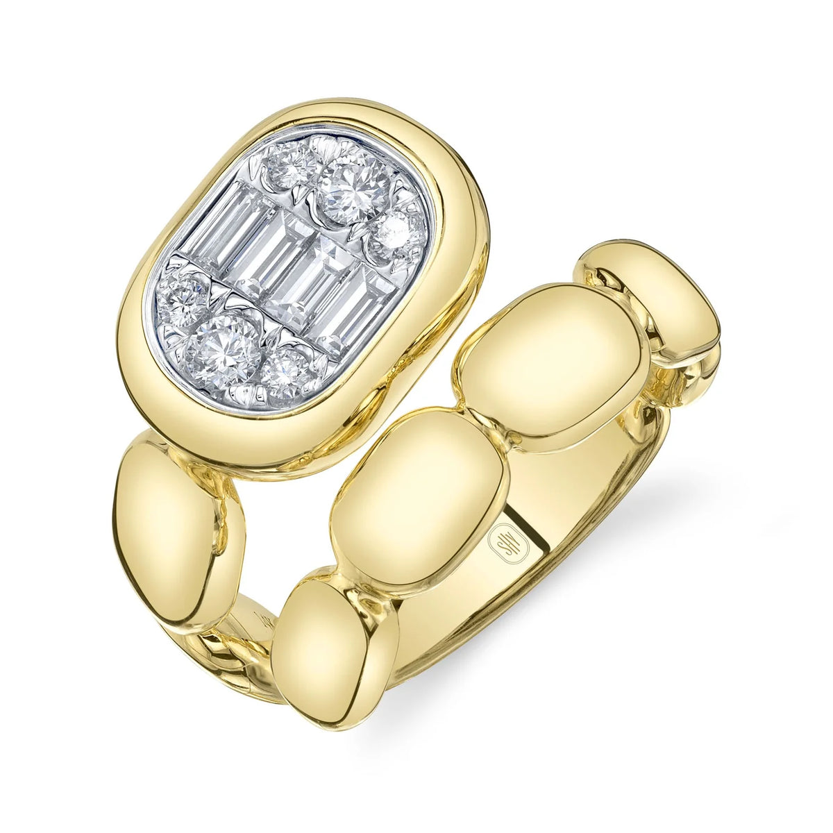 0.55CT DIAMOND BAGUETTE RING