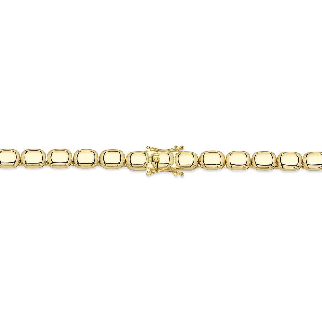 Baguette Diamond Bezel Necklace-1.15 CT