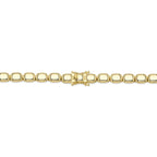 Baguette Diamond Bezel Necklace-1.15 CT