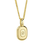 0.55 CT DAMOND BAGUETTE CHOPIN CHAIN NECKLACE