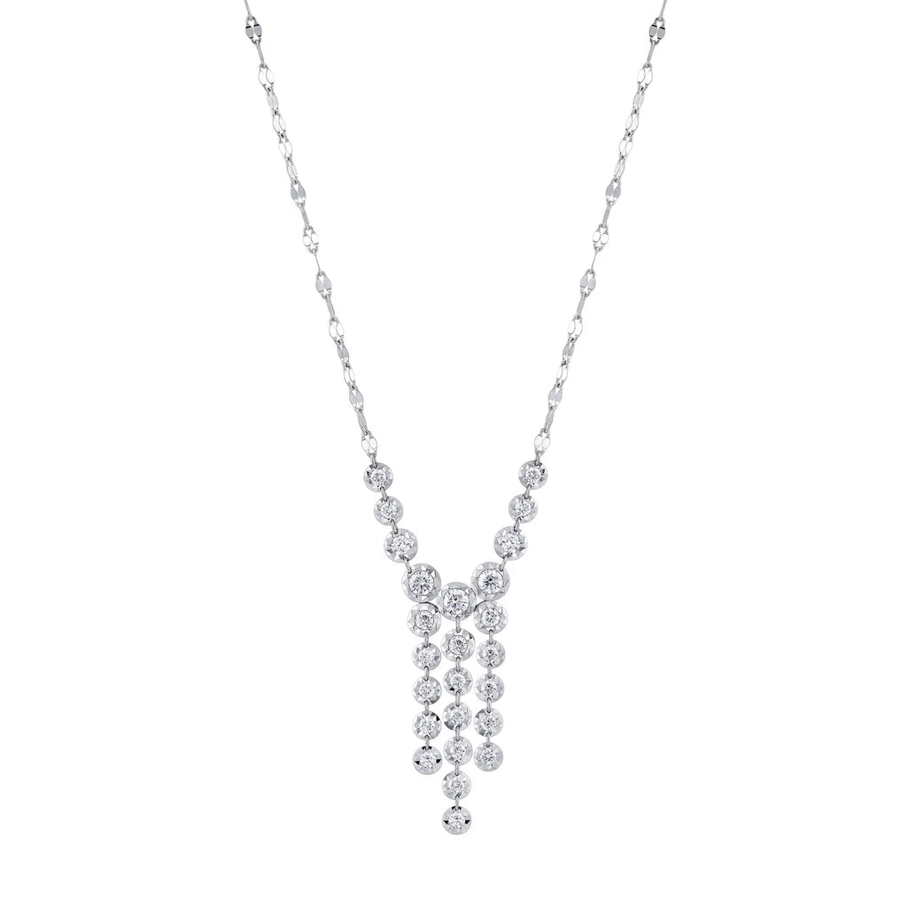 The Ella 0.64 CT Diamond Cascade Description