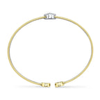 0.28CT DIAMOND PAVE CIRCLE BANGLE