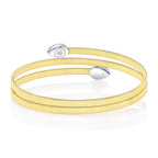 0.55CT DIAMOND PAVE BANGLE