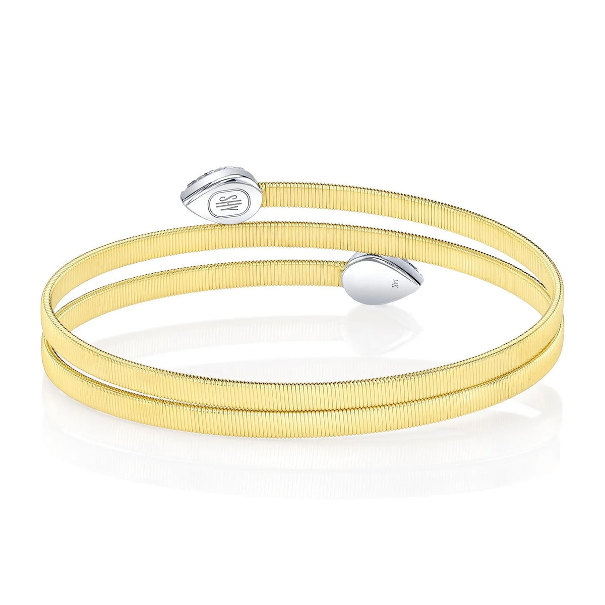 0.55CT DIAMOND PAVE BANGLE