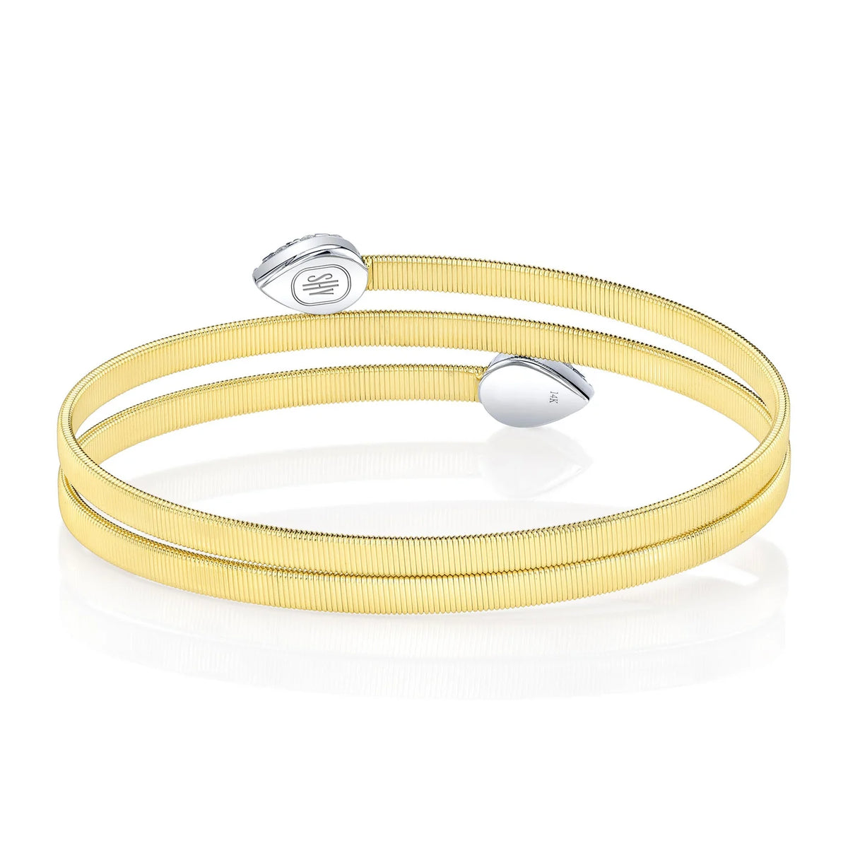 0.55CT DIAMOND PAVE BANGLE